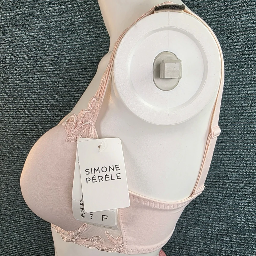 Simone Perele Andora 3D Demi Bra Peau Rose INT Size 30 F - Picture 5 of 14